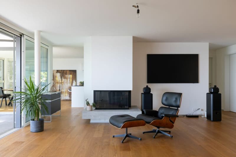 Appartement attique exclusif dans un excellent emplacement avec vue imprenable sur les montagnes et le lac (4)