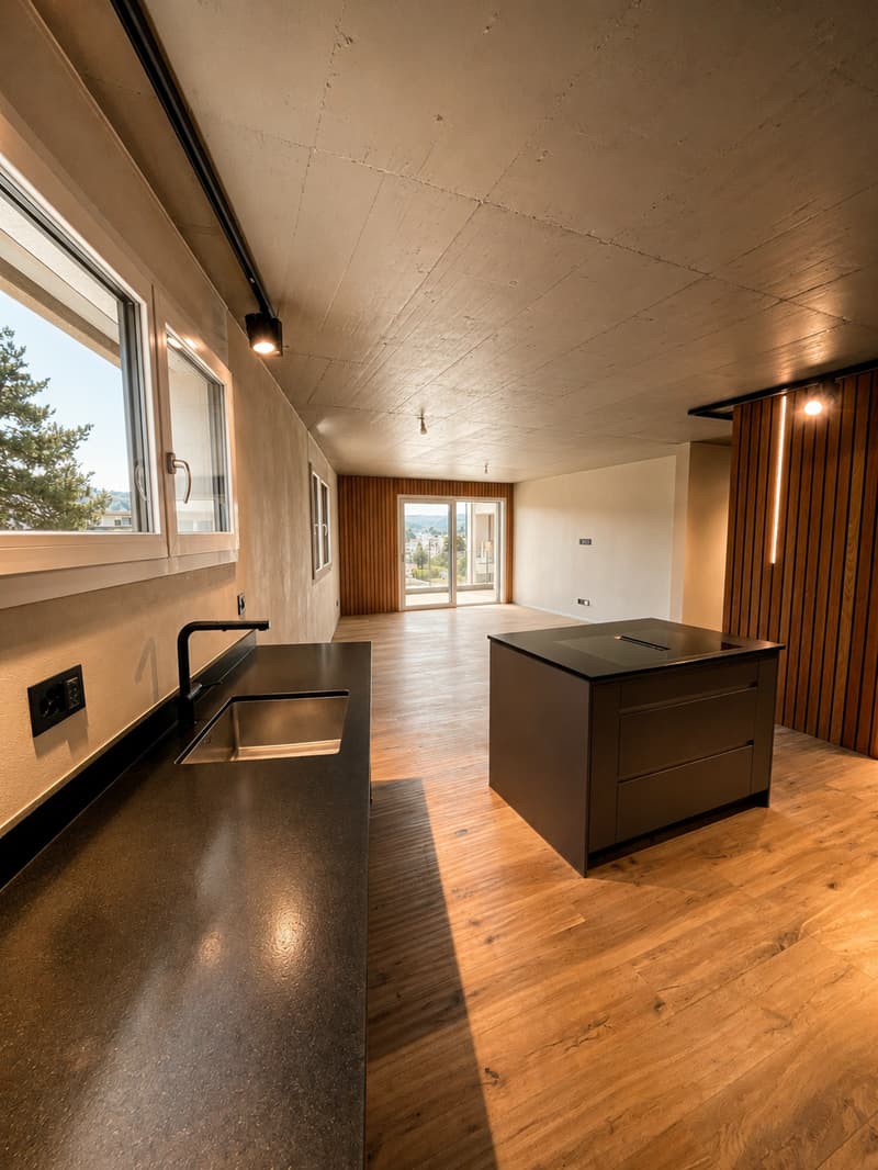 Prächtige 3.5-Zimmer-Wohnung mit freier Sicht in Marly (2)