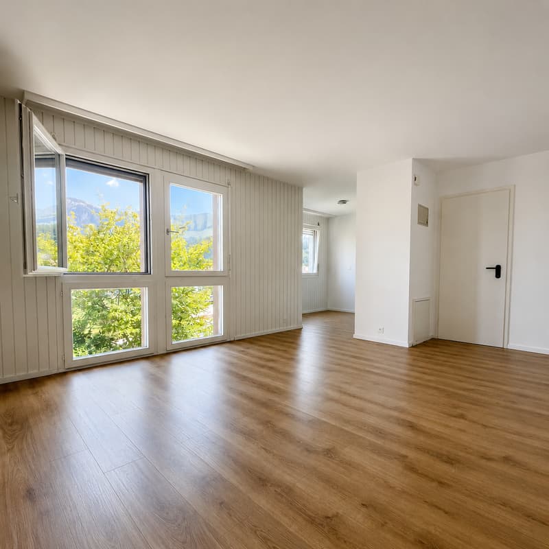 Wohnung mit 1.5 Zimmern und herrlicher Aussicht (1)