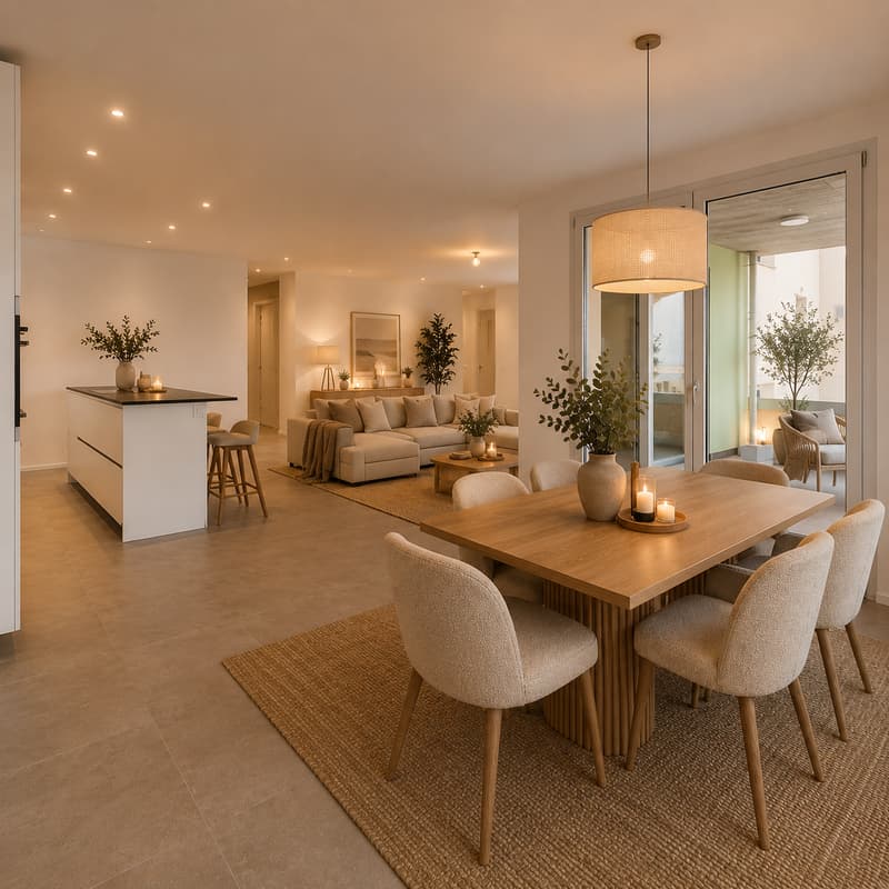 Magnifique appartement de 4,5 pièces avec grande terrasse et vue (5)