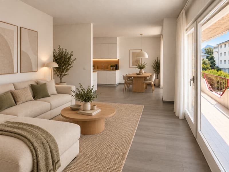 Charmant appartement de 4,5 pièces avec vue sur les montagnes à Grimisuat (5)