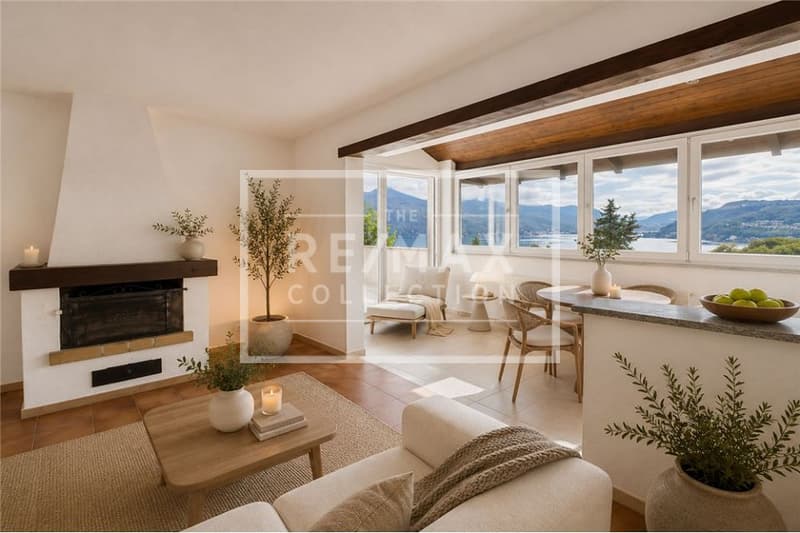 Zu vermieten helles 3,5-Zimmer-Haus mit Terrasse und herrlichem Ausblick, Arbostora (1)