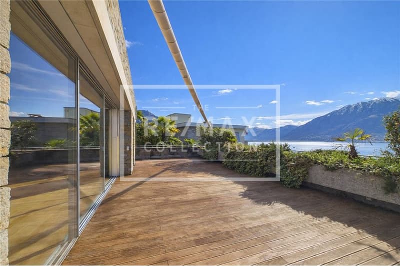 Stilvolle und elegante Wohnung mit Panoramablick auf den Lago Maggiore (1)