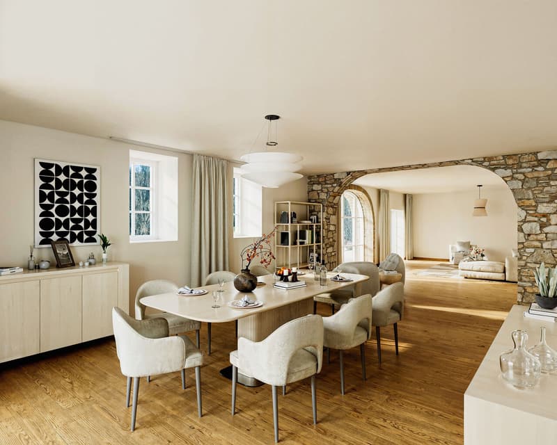 Projection home-staging virtuel