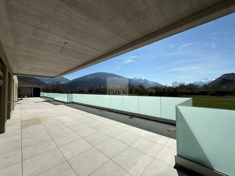 Résidence Alegria à Uvrier (Sion) - Attique 4,5 pièces neuf à vendre