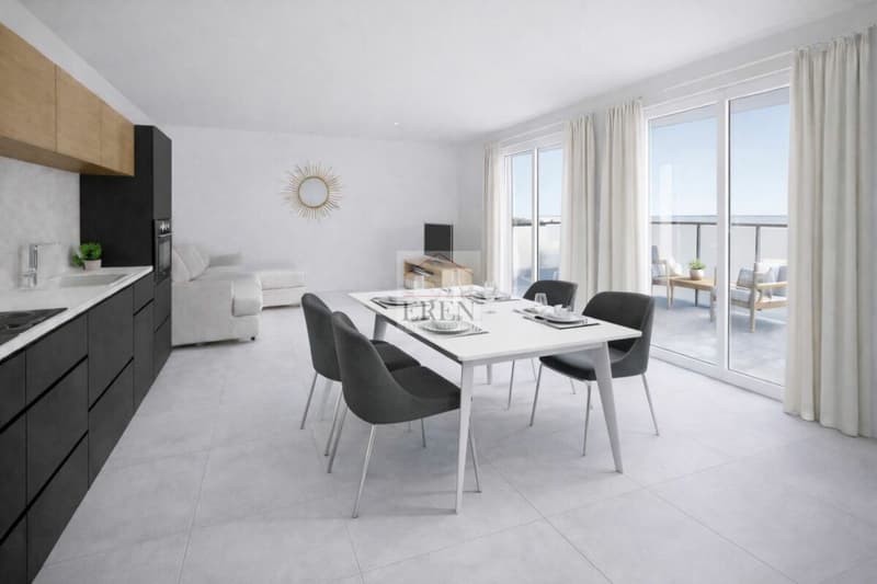 Attique 2,5 pièces à vendre à Grône