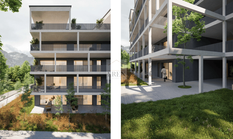 Attique 2,5 pièces neuf à vendre à Aproz (Sion)