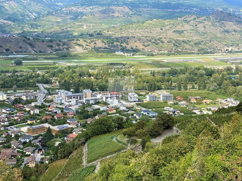 Attique 2,5 pièces neuf à vendre à Aproz (Sion)