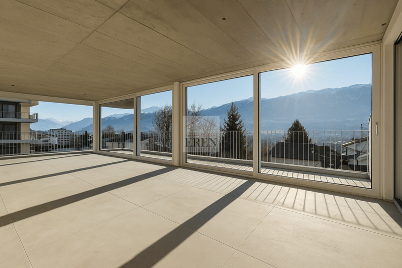 Résidence Palladio à Conthey : Appartements neufs de standing du studio à l'attique 4,5 pièces