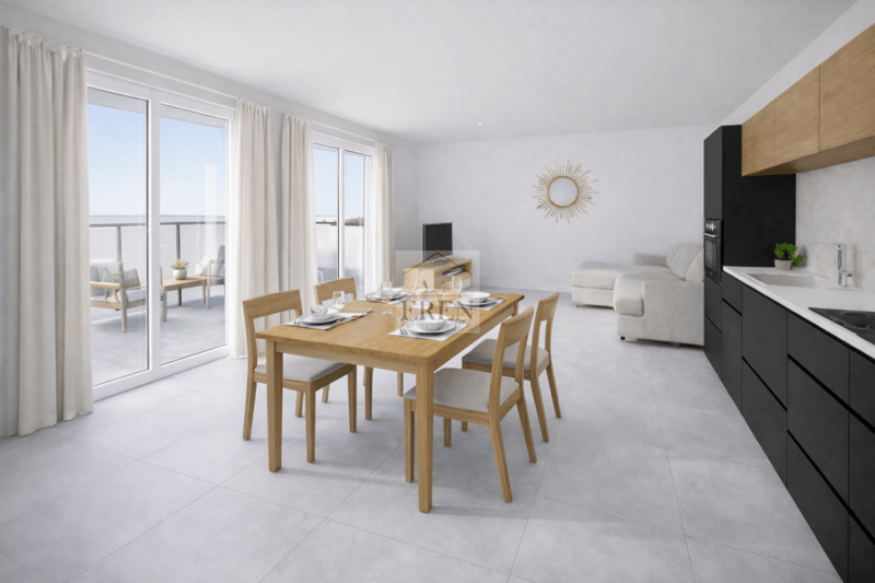 Ampio appartamento mansardato con 2,5 locali e 68,5 m2 con grande terrazza ovest di 42,50 m2 (2)