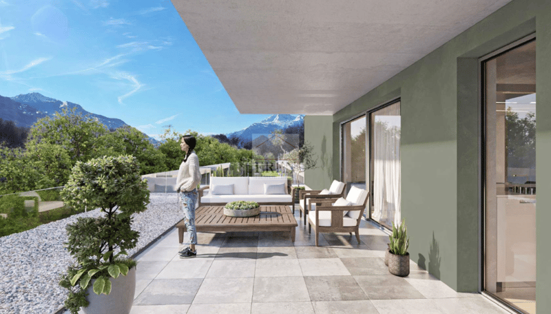 Résidences Alegria à Uvrier (Sion) - Attique 4,5 pièces à vendre
