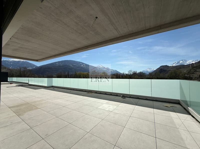 Résidence Alegria à Uvrier (Sion) - Attique 4,5 pièces neuf à vendre