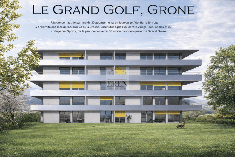 Appartement 3,5 pièces à vendre à Grône