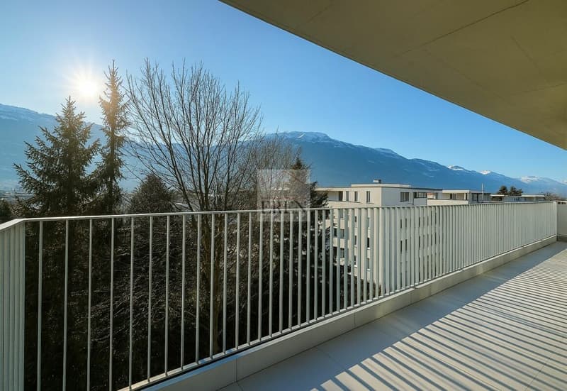 Attique 4,5 pièces neuf à vendre à Conthey