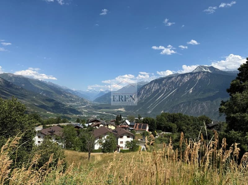Terrain / parcelle à bâtir / construire à Mollens (Crans-Montana)