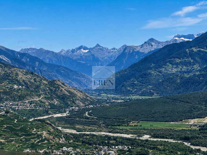 Terrain / parcelle à bâtir / construire à Mollens (Crans-Montana)