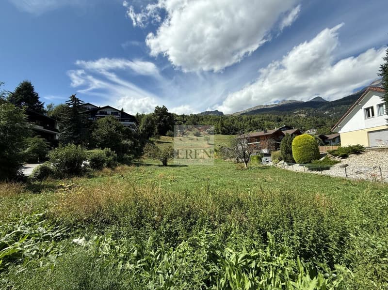 Terrain / parcelle à bâtir / construire à Mollens (Crans-Montana)