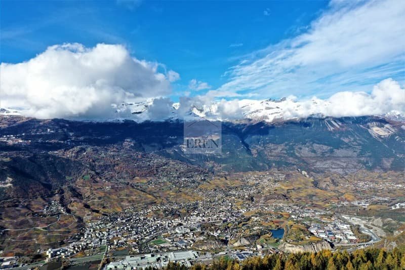 Terrain / parcelle à bâtir / construire à Mollens (Crans-Montana)