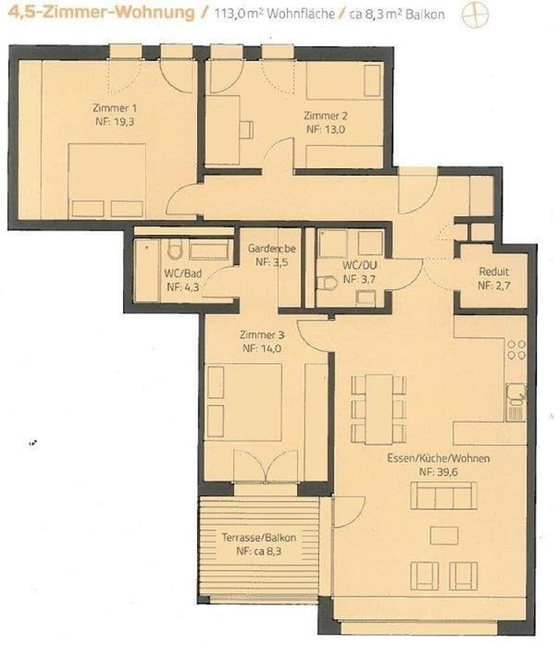 Modern garden seat apartment in a preferred residential area (4)