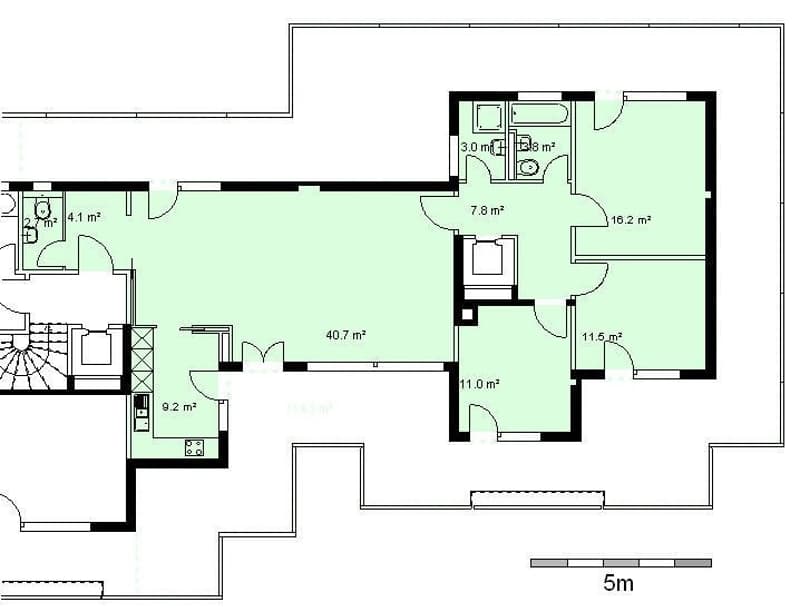 Attic apartment with a far-reaching view.. (8)