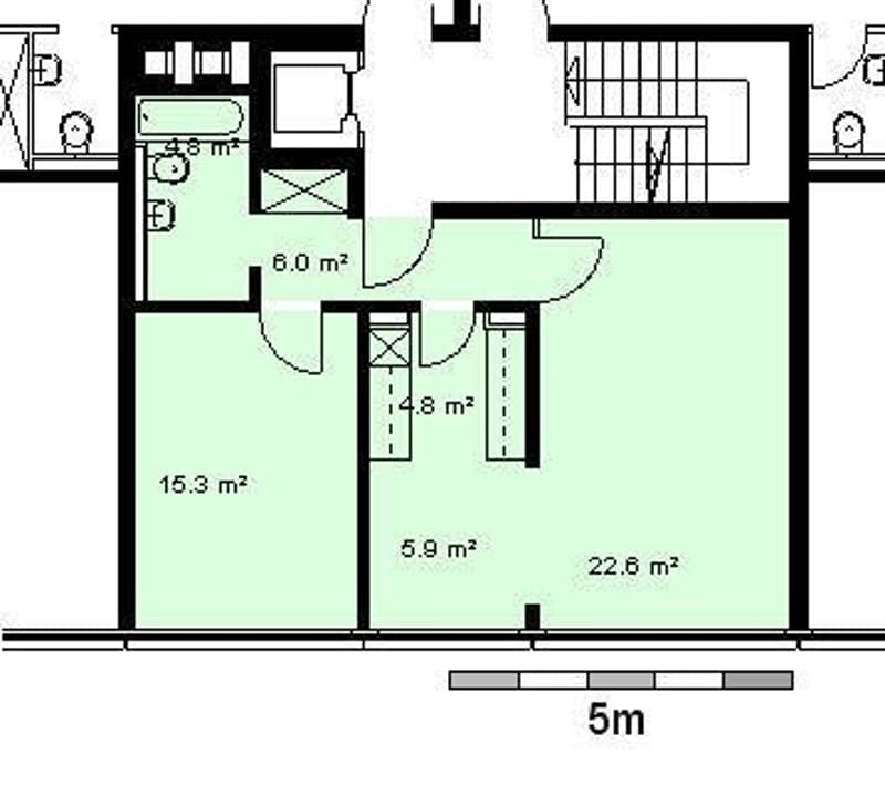 Appartement moderne dans un emplacement central. (7)