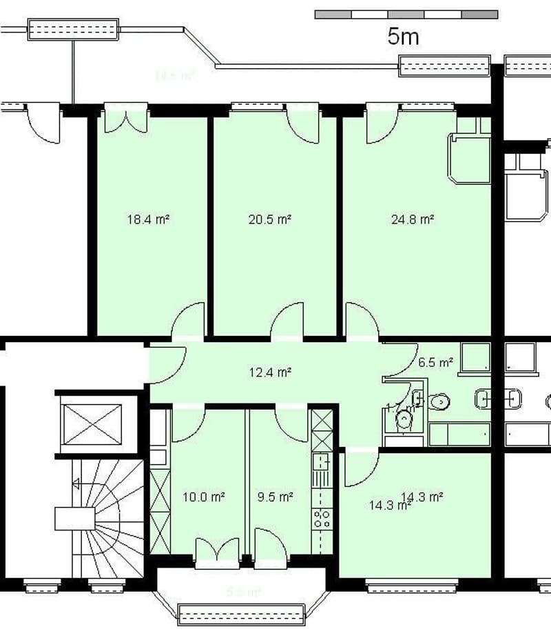 Dachwohnung mit Cheminée (7)