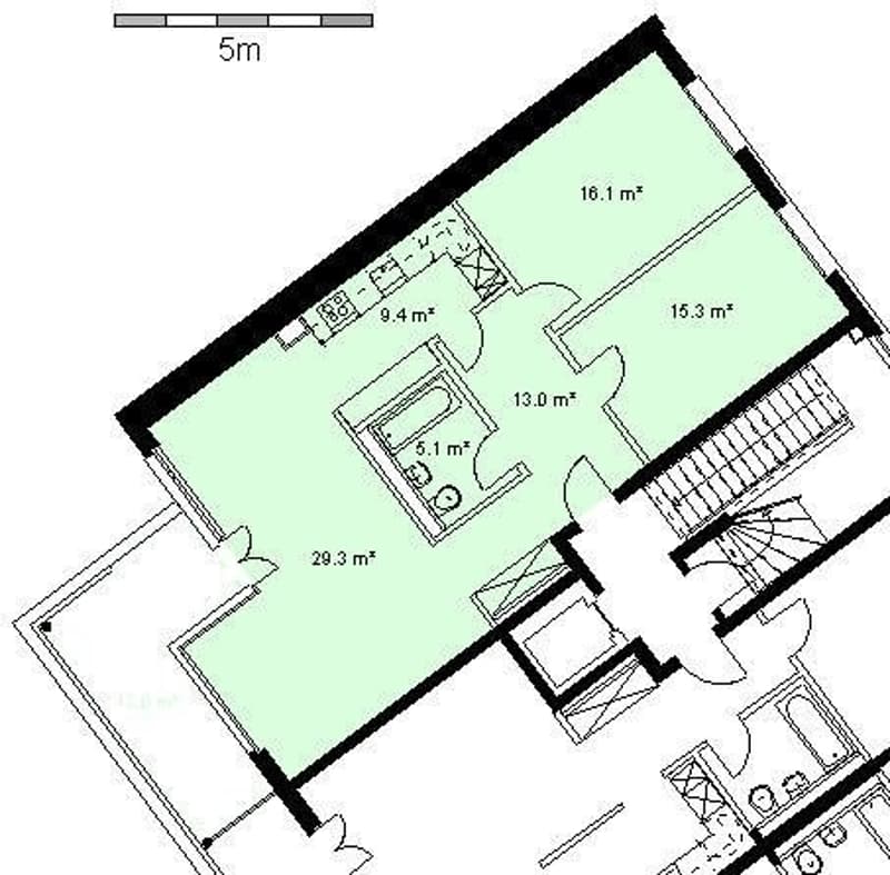 Tolle & Stilvolle Wohnung im Horburgquartier (9)