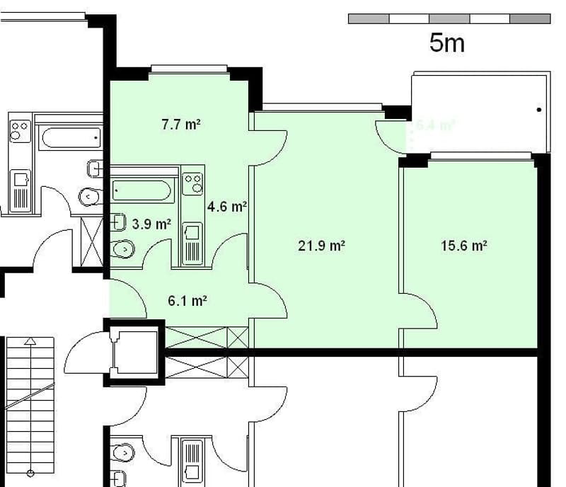 Centrally located 2.5-room apartment (9)