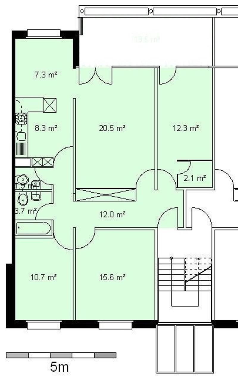 with open kitchen, dishwasher, walk-in closet and balcony (11)
