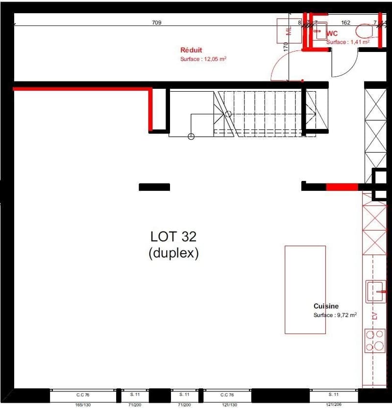 Grand appartement en duplex idéal pour une famille (11)