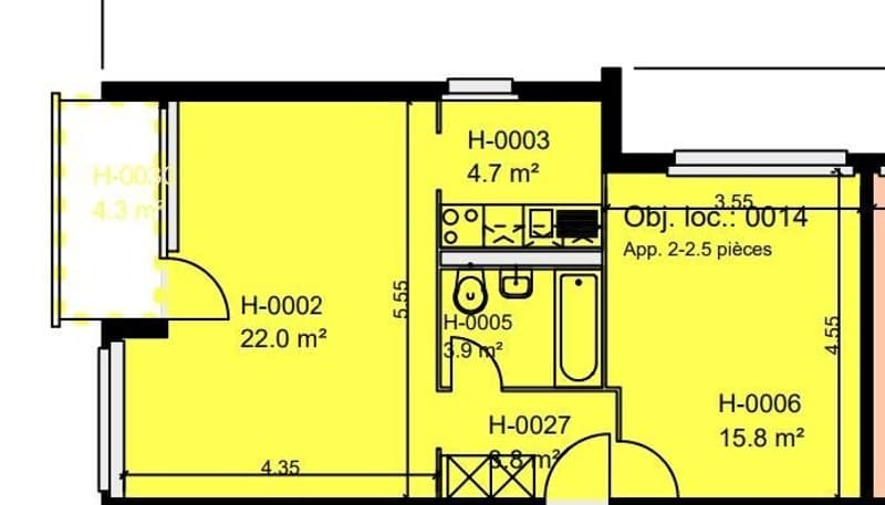 Schönes 2-Zimmer-Apartment (8)