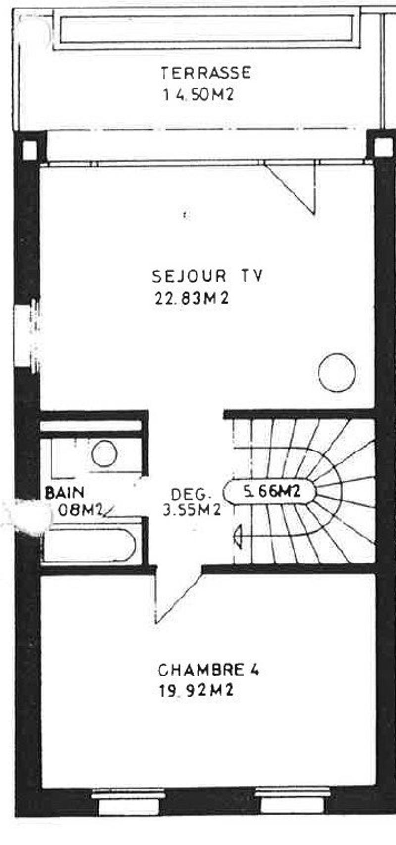 Plan 1er étage