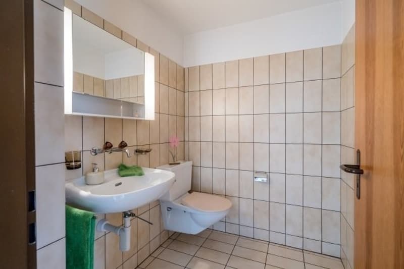 Badezimmer mit WC