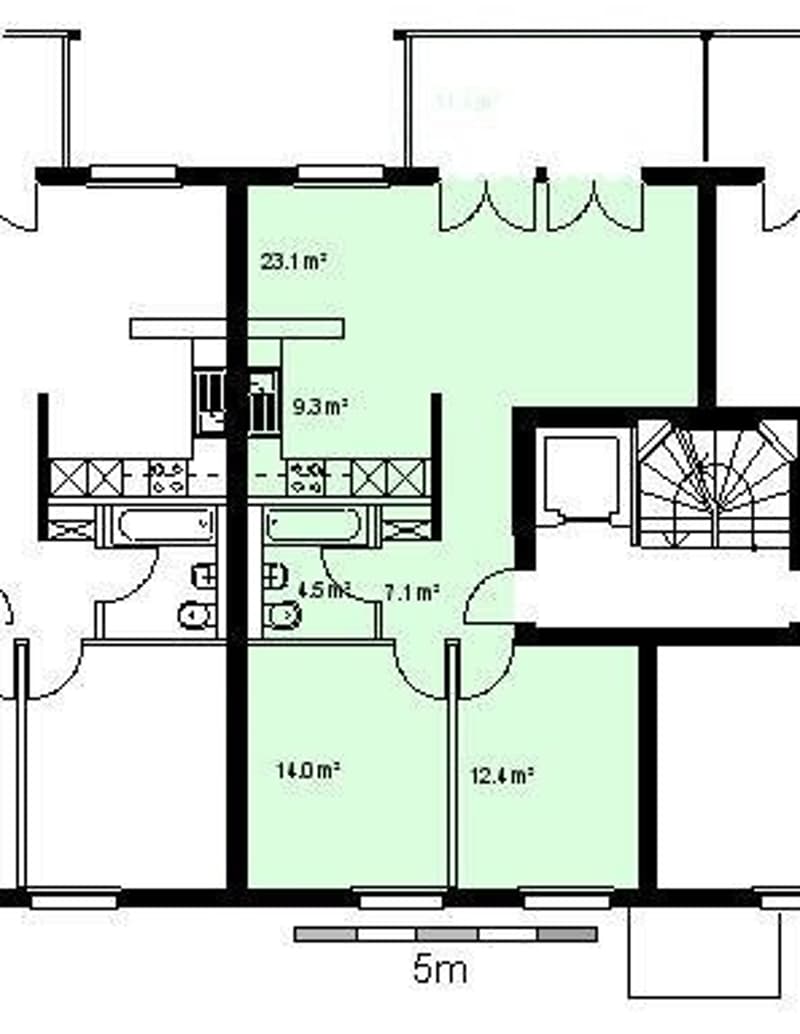 Parterrewohnung mit grossem Sitzplatz (6)
