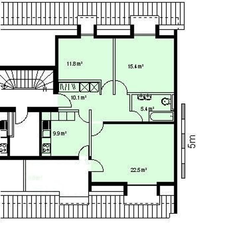 Appartamento in mansarda con vista - 1 mese di affitto netto gratuito! (10)