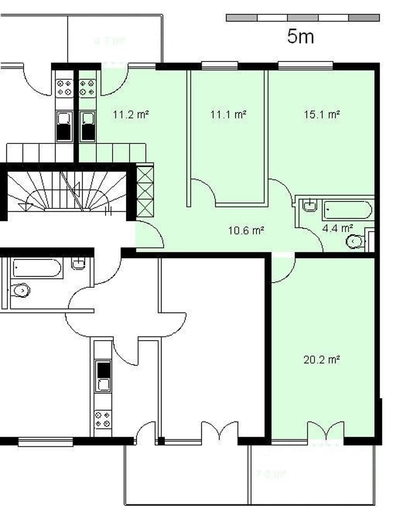 Appartement de 3 pièces accueillant à louer ! (8)