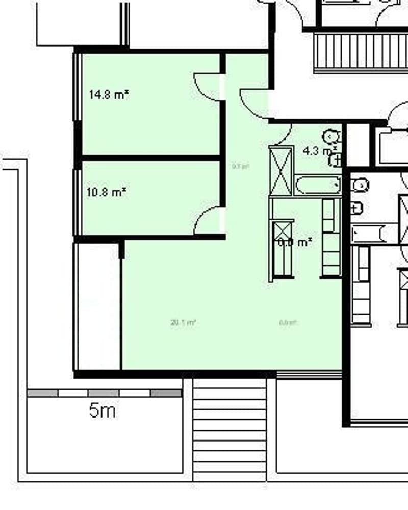 Vivre dans le Vert - Appartement Confortable 3.5 Pièces 4e Étage (3)