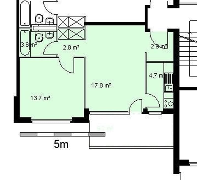 Sunny apartment in a quiet location (5)