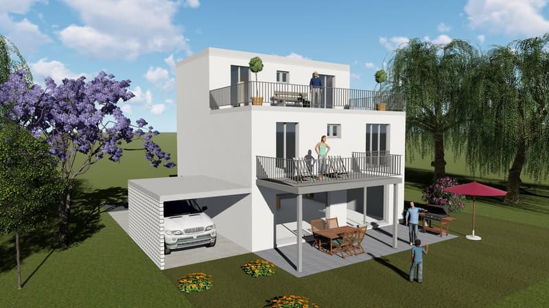 Casa unifamiliare spaziosa e luminosa in una posizione tranquilla – costruzione nuova 2026 a Gunzgen (2)