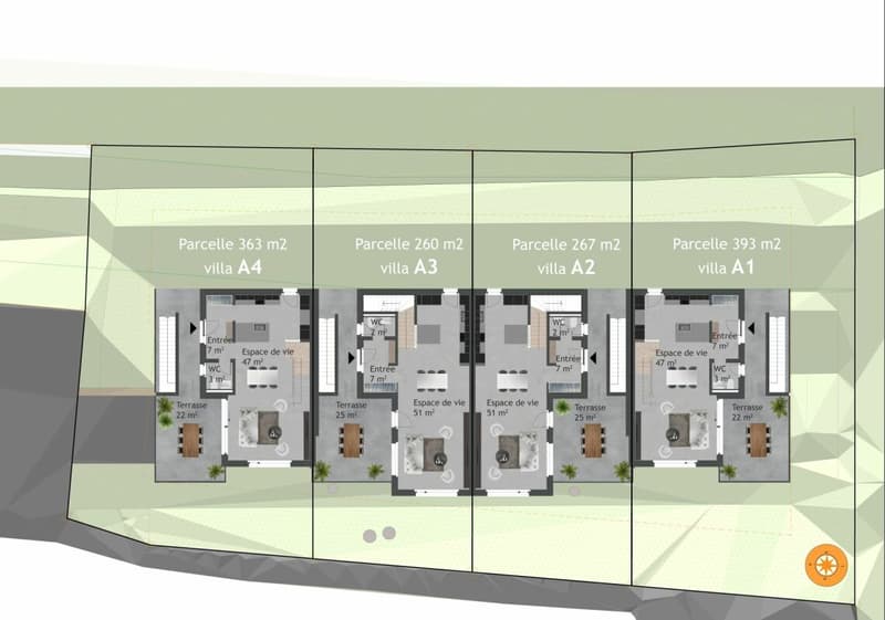 Villa contigua di 4,5 locali a Remaufens (4)