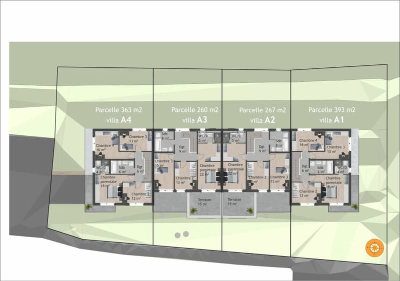 Villa contigua di 4,5 locali a Remaufens (5)
