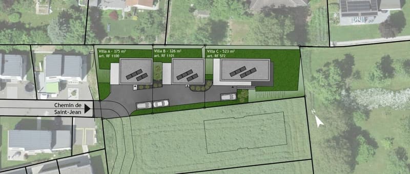 Villa individuelle 5.5 pièces à Corminboeuf - Lot B (2)