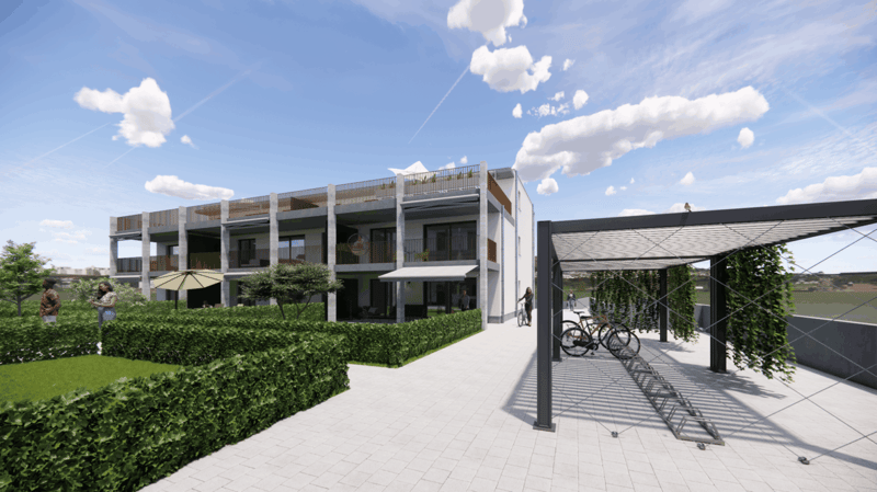Nuova costruzione di 3,5 e 4,5 locali con ampi balconi o posti giardino (1)