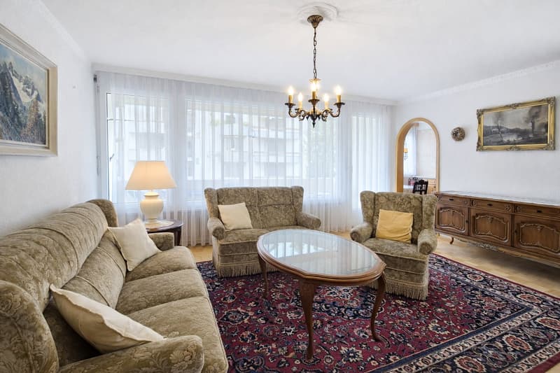 Charming 3.5-room cooperative apartment with mountain view (5)