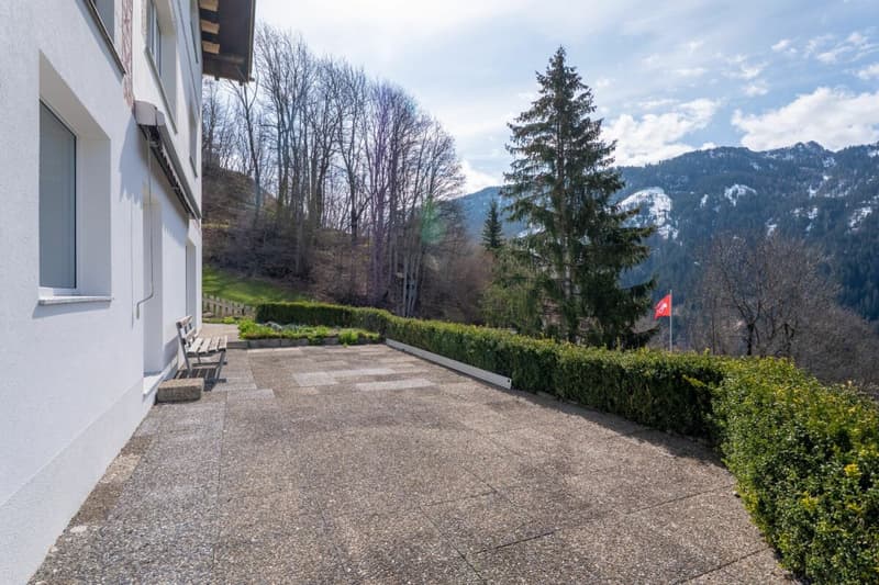 Vivre avec une vue dégagée. Appartement de 4,5 pièces rénové récemment près d'Arosa (11)