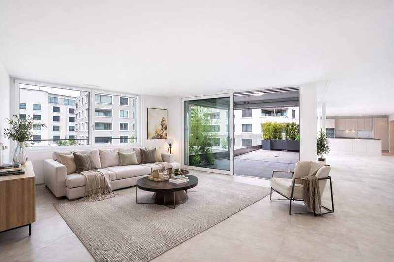 Penthouse first-time occupancy in Wil SG. Light, space and two terraces with city views (5)