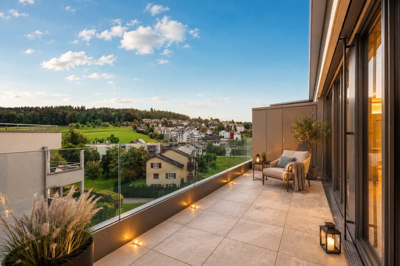 Exklusive Neubau-Attikawohnung im Erstbezug mit zwei Terrassen (1)