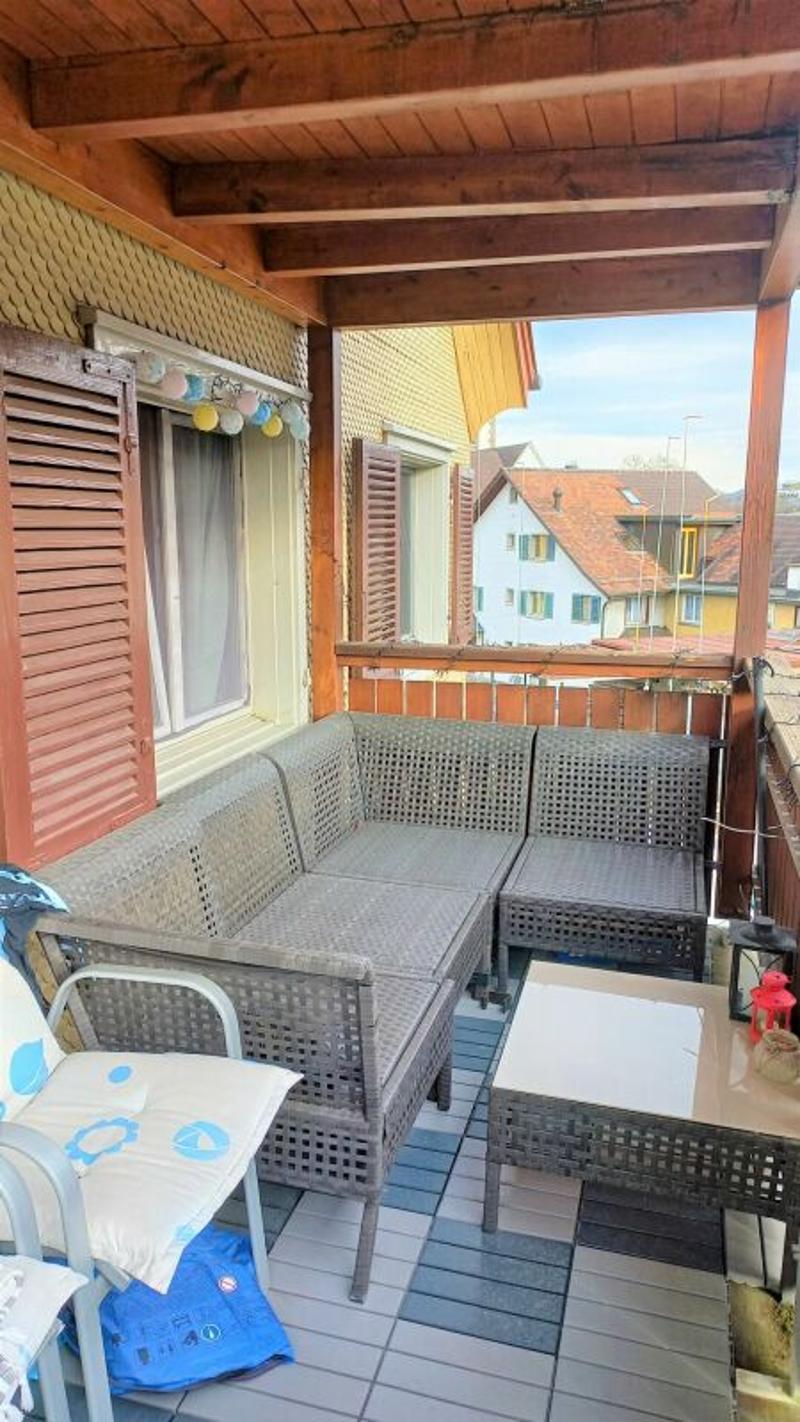 Appartamento luminoso e bello 3.5 locali con balcone in affitto (8)