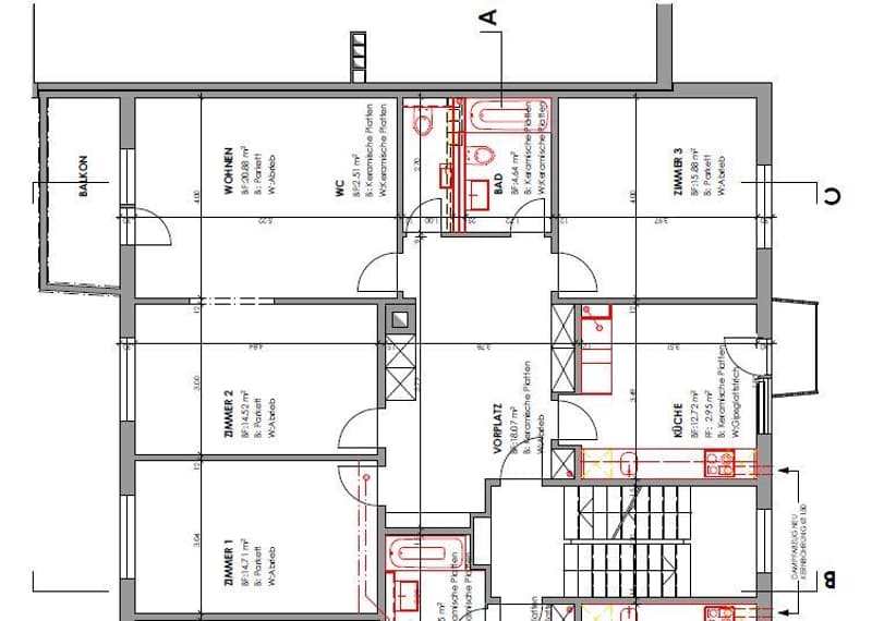 Appartamento 4 locali confortevole vicino a Rosengarten (16)