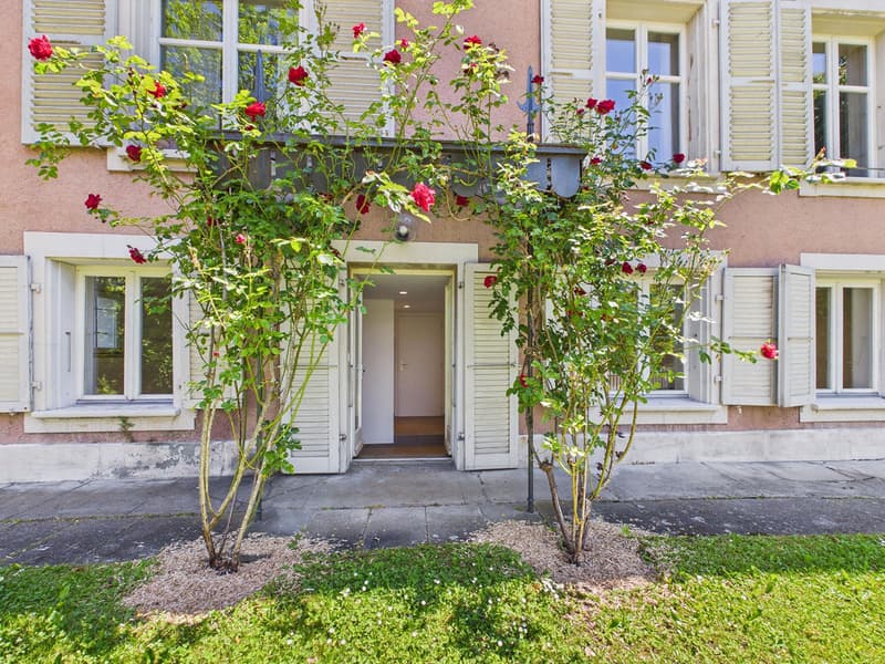 Appartamento di 2,5 locali frescamente ristrutturato con giardino idilliaco a Obstberg (3)